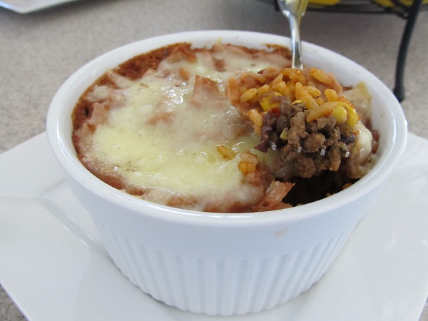 A Mexican take on Shepard's Pie.... 