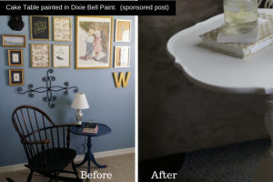 Dixie Bell Paint before and after